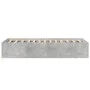 Concrete gray engineered wood bed frame 90x190 cm by vidaXL, Beds and slatted bases - Ref: Foro24-3281066, Price: 90,07 €, Di...