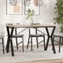 Esstischbeine aus Stahlstruktur 120x60x73 cm von vidaXL, Tischbeine - Ref: Foro24-357934, Preis: 82,05 €, Rabatt: %