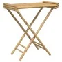 Mesa bandeja plegable bambú 70,5x42,5x80 cm by vidaXL, Folding tables - Ref: Foro24-366454, Price: 68,37 €, Discount: %