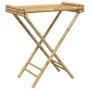 Mesa bandeja plegable bambú 70,5x42,5x80 cm by vidaXL, Folding tables - Ref: Foro24-366454, Price: 68,37 €, Discount: %
