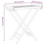 Mesa bandeja plegable bambú 70,5x42,5x80 cm by vidaXL, Folding tables - Ref: Foro24-366454, Price: 57,75 €, Discount: %