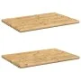 Bambus Badematten, 2 Stück, 50x35 cm. von vidaXL, Teppiche und Badematten - Ref: Foro24-366456, Preis: 33,46 €, Rabatt: %