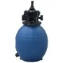 Pool sand filter with 4-position valve blue 300 mm by vidaXL, Pool and spa filters - Ref: Foro24-92246, Price: 141,67 €, Disc...