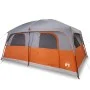 Tienda de campaña familiar 10 personas impermeable gris naranja de vidaXL, Tiendas de campaña - Ref: Foro24-94535, Precio: 26...