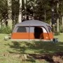 Familienzelt für 10 Personen, wasserdicht, grau orange. von vidaXL, Zelte - Ref: Foro24-94535, Preis: 265,14 €, Rabatt: %