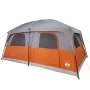 Tienda de campaña familiar 10 personas impermeable gris naranja de vidaXL, Tiendas de campaña - Ref: Foro24-94535, Precio: 26...