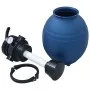 Pool sand filter with 4-position valve blue 300 mm by vidaXL, Pool and spa filters - Ref: Foro24-92246, Price: 141,67 €, Disc...