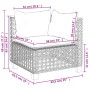 Set de sofás de jardín 10 pzas cojines ratán sintético negro by vidaXL, Garden sets - Ref: Foro24-3261986, Price: 727,22 €, D...
