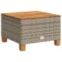 Set de sofás de jardín 11 pzas y cojines ratán sintético gris by vidaXL, Garden sets - Ref: Foro24-3262056, Price: 861,02 €, ...