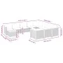 Set de sofás de jardín 11 pzas y cojines ratán sintético gris by vidaXL, Garden sets - Ref: Foro24-3262056, Price: 861,02 €, ...