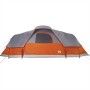 Tienda de campaña familiar iglú 11 personas impermeable naranja by vidaXL, tents - Ref: Foro24-94568, Price: 233,60 €, Discou...