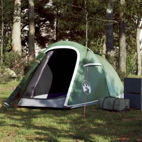 Tunnelzelt für 2 Personen, wasserdicht, grün von vidaXL, Zelte - Ref: Foro24-94604, Preis: 55,25 €, Rabatt: %
