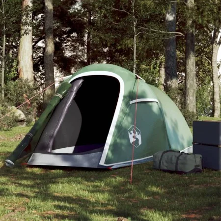 Tienda de campaña túnel para 2 personas impermeable verde de vidaXL, Tiendas de campaña - Ref: Foro24-94604, Precio: 55,22 €,...