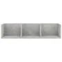 Concrete plywood CD wall shelf 75x18x18cm by vidaXL, Shelves and shelves - Ref: Foro24-801314, Price: 24,04 €, Discount: %