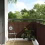 Toldo para balcón ratán sintético marrón y negro 300x80 cm by vidaXL, fence panels - Ref: Foro24-156250, Price: 33,20 €, Disc...