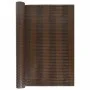 Balkonmarkise aus braunem und schwarzem synthetischem Rattan 300x80 cm. von vidaXL, Zaunpaneele - Ref: Foro24-156250, Preis: ...