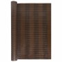 Toldo para balcón ratán sintético marrón y negro 300x80 cm by vidaXL, fence panels - Ref: Foro24-156250, Price: 33,75 €, Disc...