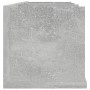Estante de pared para CD contrachapada hormigón 75x18x18cm de vidaXL, Estantes y estanterías - Ref: Foro24-801314, Precio: 24...