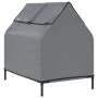 Casa para perros tela Oxford y acero gris claro by vidaXL, Dog kennels - Ref: Foro24-172591, Price: 70,01 €, Discount: %