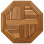 Tablero de mesa octogonal de madera maciza de teca 40x40x2,5 cm by vidaXL, Table tops - Ref: Foro24-366662, Price: 41,32 €, D...