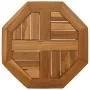 Tablero de mesa octogonal de madera maciza de teca 40x40x2,5 cm by vidaXL, Table tops - Ref: Foro24-366662, Price: 40,27 €, D...