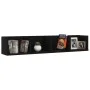 Wandregal für CD Sperrholz schwarz 100x18x18 cm von vidaXL, Regale und Regale - Ref: Foro24-801320, Preis: 38,79 €, Rabatt: %
