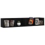 Wandregal für CD Sperrholz schwarz 100x18x18 cm von vidaXL, Regale und Regale - Ref: Foro24-801320, Preis: 40,14 €, Rabatt: %