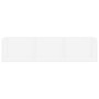 White plywood CD wall shelf 75x18x18cm by vidaXL, Shelves and shelves - Ref: Foro24-801310, Price: 28,73 €, Discount: %