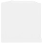 White plywood CD wall shelf 75x18x18cm by vidaXL, Shelves and shelves - Ref: Foro24-801310, Price: 28,73 €, Discount: %