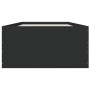 Estructura de cama madera de ingeniería negra 100x200 cm de vidaXL, Camas y somieres - Ref: Foro24-3280959, Precio: 105,74 €,...