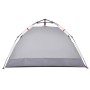 Strandladen für 2 Personen, wasserdicht, schnell aufklappbar, grau von vidaXL, Zelte - Ref: Foro24-4005295, Preis: 58,19 €, R...