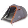 Tunnelzelt 2 Personen wasserdicht grau und orange von vidaXL, Zelte - Ref: Foro24-94606, Preis: 56,30 €, Rabatt: %