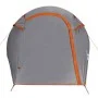 Tunnel tent for 2 people, waterproof, gray and orange. by vidaXL, tents - Ref: Foro24-94606, Price: 55,22 €, Discount: %