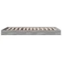 Estructura de cama madera de ingeniería gris Sonoma 90x190 cm de vidaXL, Camas y somieres - Ref: Foro24-842075, Precio: 61,11...