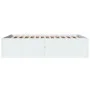 White engineered wood bed frame 135x190 cm by vidaXL, Beds and slatted bases - Ref: Foro24-3280944, Price: 142,73 €, Discount: %
