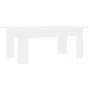 Couchtisch aus weißem Sperrholz, 100 x 60 x 42 cm von vidaXL, Couchtisch - Ref: Foro24-801179, Preis: 54,15 €, Rabatt: %