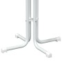 Mesa alta de comedor madera ingeniería y acero blanco Ø70x110cm by vidaXL, Kitchen and dining tables - Ref: Foro24-4008302, P...