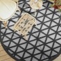 Außen-Teppich ARAKIL schwarz Ø200 cm PP von vidaXL, Outdoor-Protektoren - Ref: Foro24-368464, Preis: 38,89 €, Rabatt: %