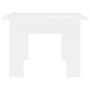 Couchtisch aus weißem Sperrholz, 100 x 60 x 42 cm von vidaXL, Couchtisch - Ref: Foro24-801179, Preis: 54,15 €, Rabatt: %