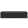 Black engineered wood bed frame 90x190 cm by vidaXL, Beds and slatted bases - Ref: Foro24-3280973, Price: 110,23 €, Discount: %