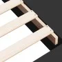 Black engineered wood bed frame 120x200 cm by vidaXL, Beds and slatted bases - Ref: Foro24-3280483, Price: 163,06 €, Discount: %