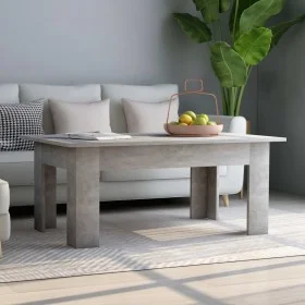 Mesa de centro madera contrachapada gris hormigón 100x60x42 cm de vidaXL, Mesas de centro - Ref: Foro24-801183, Precio: 59,99...