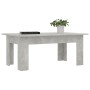 Mesa de centro madera contrachapada gris hormigón 100x60x42 cm de vidaXL, Mesas de centro - Ref: Foro24-801183, Precio: 64,51 €
