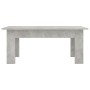 Mesa de centro madera contrachapada gris hormigón 100x60x42 cm de vidaXL, Mesas de centro - Ref: Foro24-801183, Precio: 64,51 €