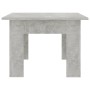 Mesa de centro madera contrachapada gris hormigón 100x60x42 cm de vidaXL, Mesas de centro - Ref: Foro24-801183, Precio: 64,51 €