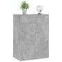 Mueble zapatero de contrachapada gris hormigón 60x35x84 cm de vidaXL, Zapateros y organizadores de calzado - Ref: Foro24-8010...