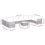 Garden sofa set 11 pieces and black synthetic rattan cushions by vidaXL, Garden sets - Ref: Foro24-3262028, Price: 858,77 €, ...