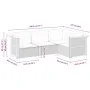 Set de sofás de jardín 4 pzas y cojines ratán sintético gris by vidaXL, Garden sets - Ref: Foro24-3261798, Price: 393,44 €, D...
