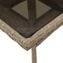 Garten-Essgruppe, 5-teilig, mit synthetischem Rattan, beigen Kissen und Glasplatte. von vidaXL, Gartensets - Ref: Foro24-3278...