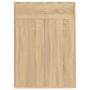 Mueble zapatero de madera contrachapada color roble 60x35x84cm by vidaXL, Shoe racks and shoe organizers - Ref: Foro24-801074...